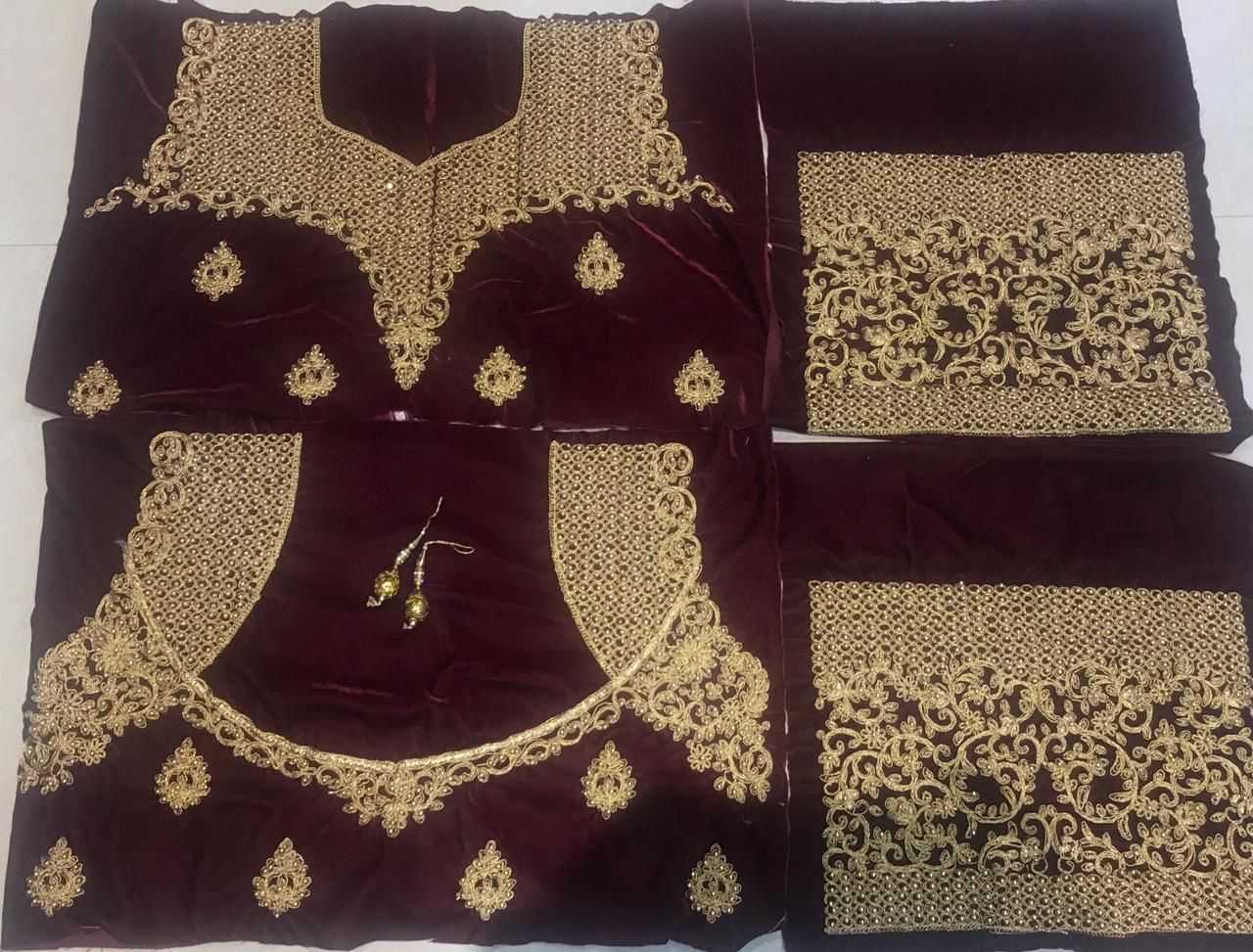 YNF Wholesale Velvet Bridal Lehenga KESH494 MISS WORLD | Surat Manufacturer