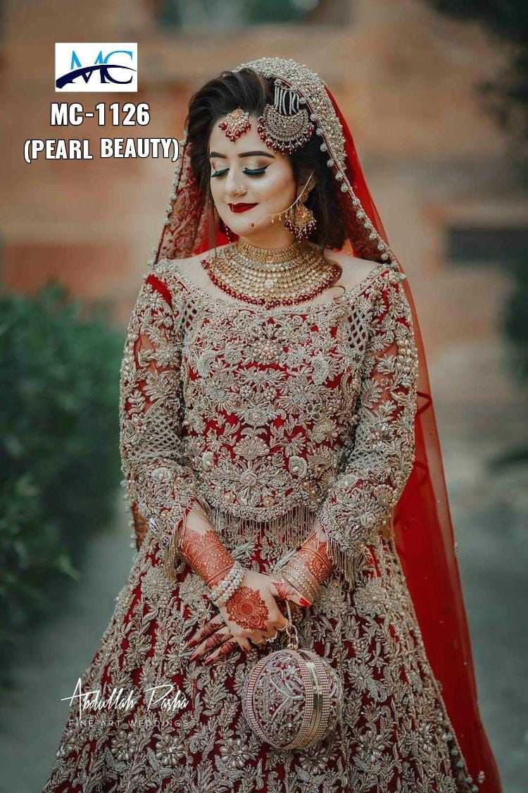 YNF Wholesale Velvet Wedding Lehenga KESH494 PEARL BEAUTY | Surat Manufacturer