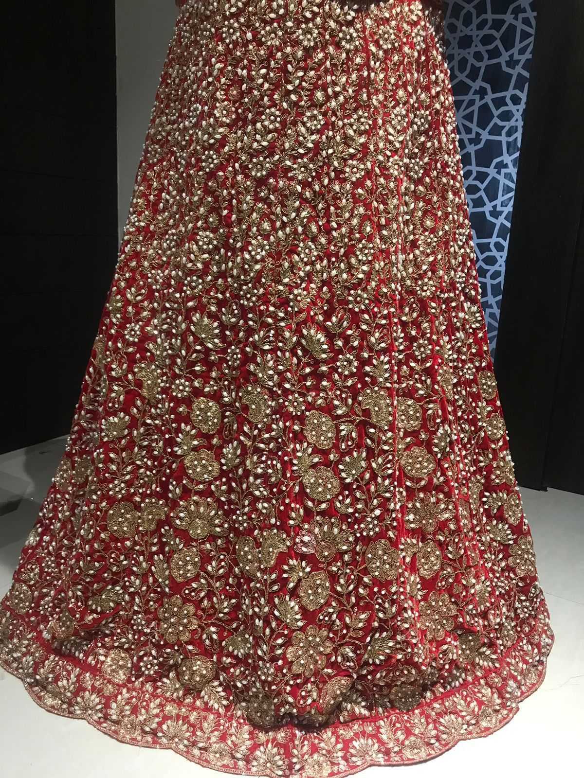 YNF Wholesale Velvet Wedding Lehenga KESH494 PEARL BEAUTY | Surat Manufacturer