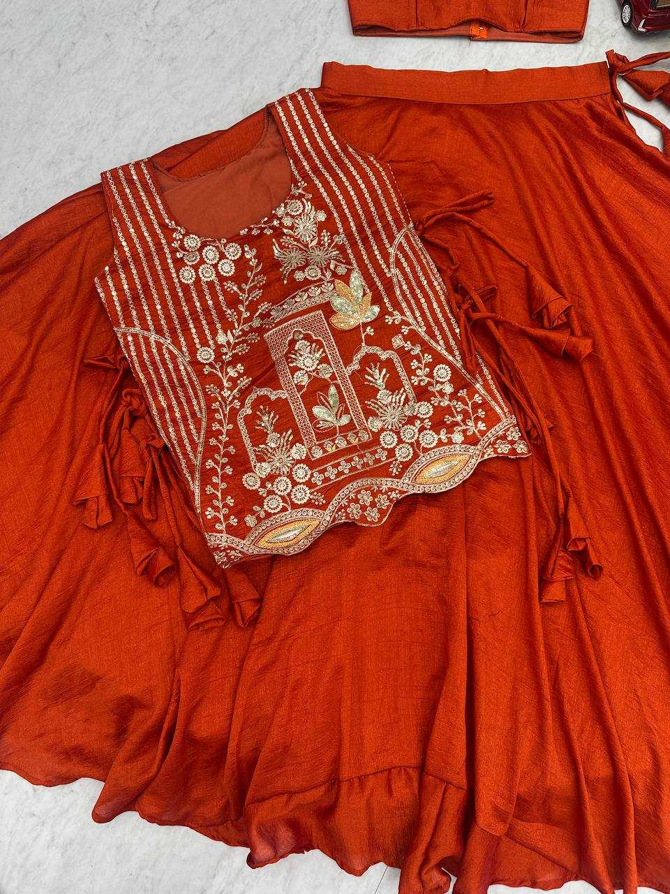 YNF Wholesale Vichitra Silk Silk Lehenga KESH496 563 | Surat Manufacturer