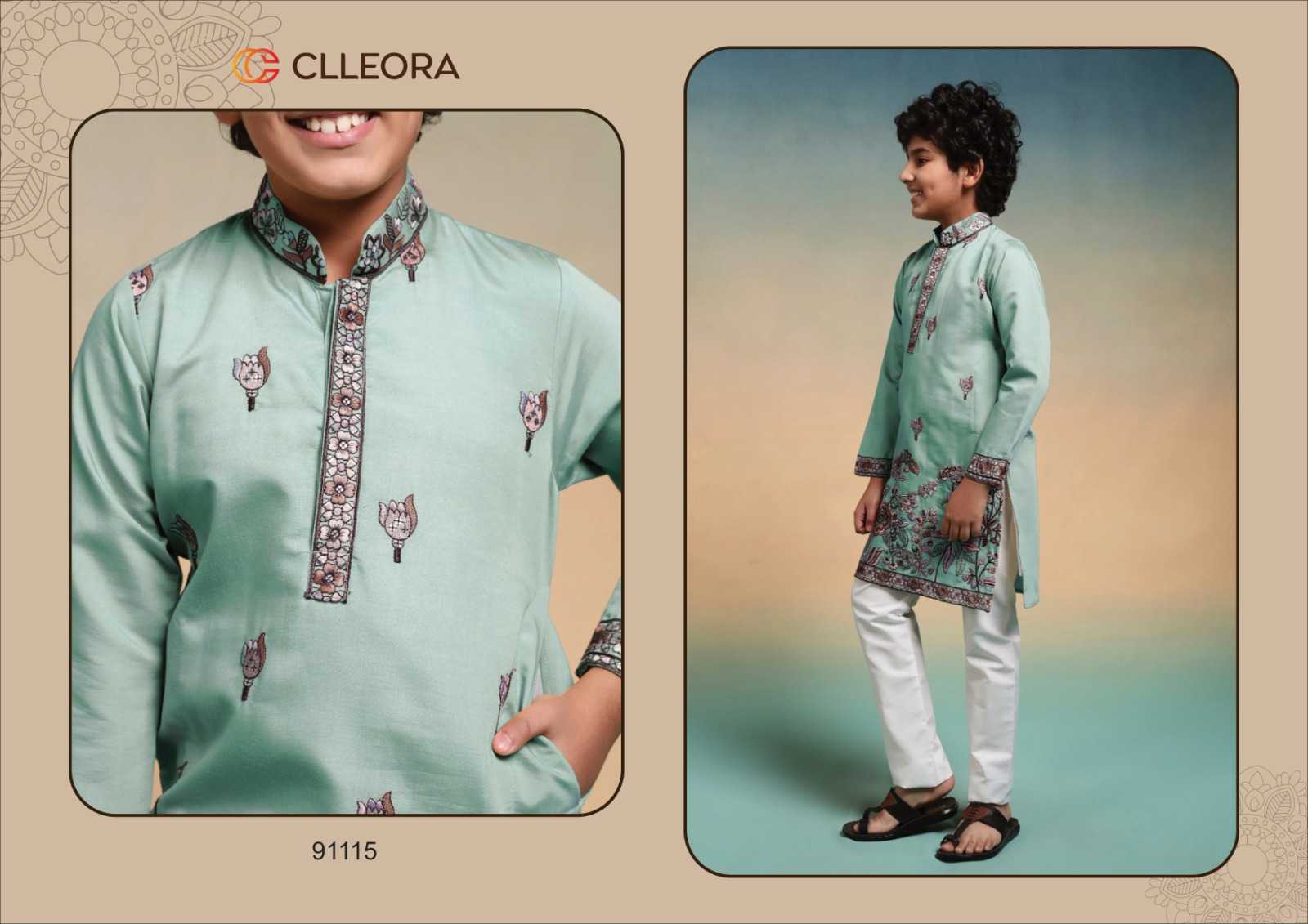 YNF Wholesale Viscose Boys Kurta Pyjama KESH530 CLLEORA ETHNIC 91111 | Surat Manufacturer
