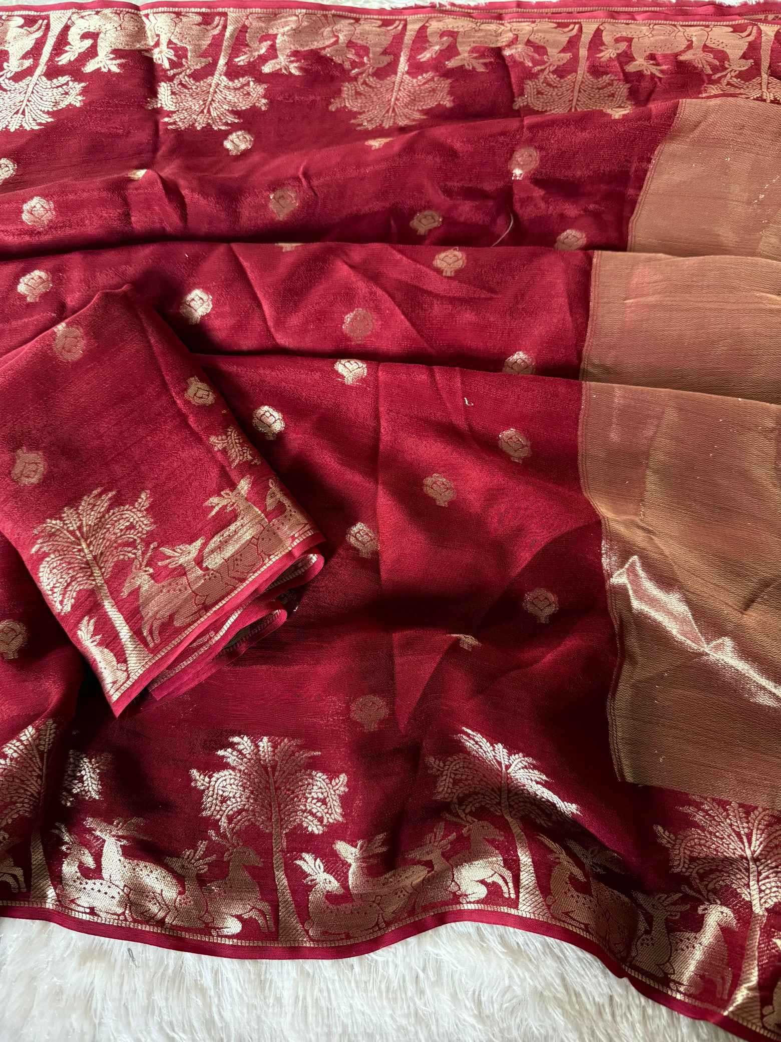 YNF Wholesale Viscose Designer Sarees KESH676 GAJERA | Surat Manufacturer