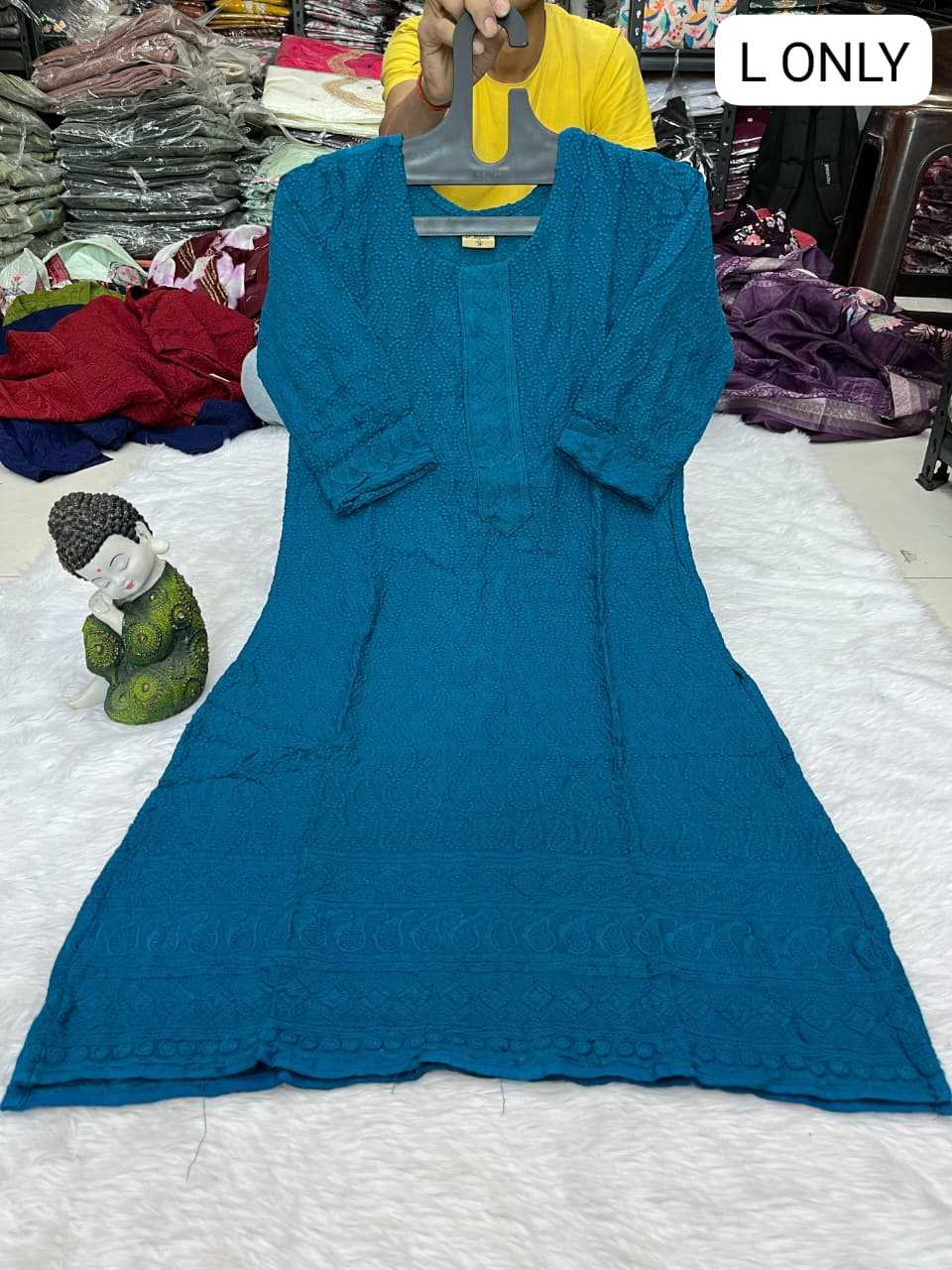 YNF Wholesale Viscose Rayon Festive Kurtis KESH720 102 | Surat Manufacturer