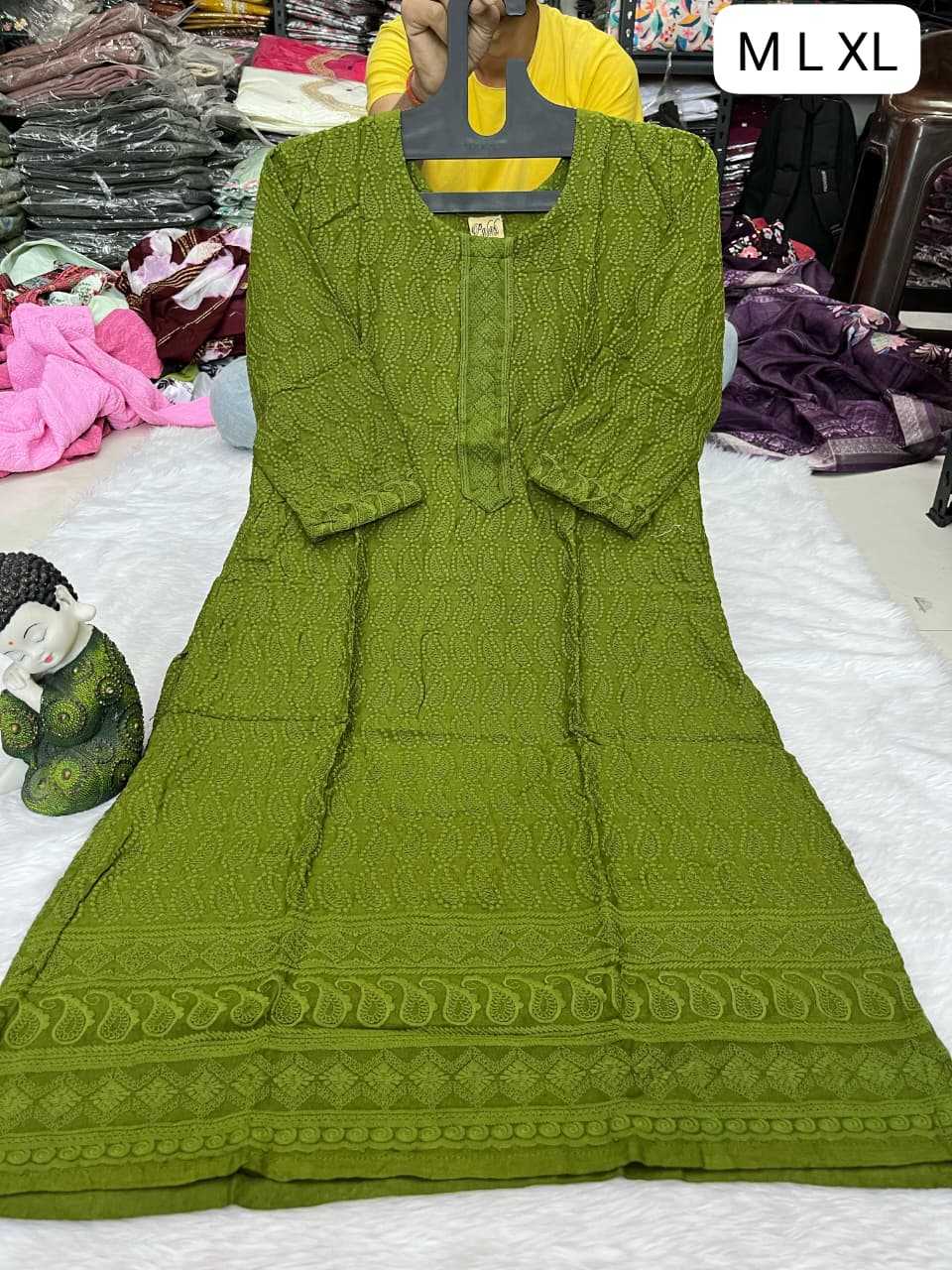 YNF Wholesale Viscose Rayon Festive Kurtis KESH720 102 | Surat Manufacturer