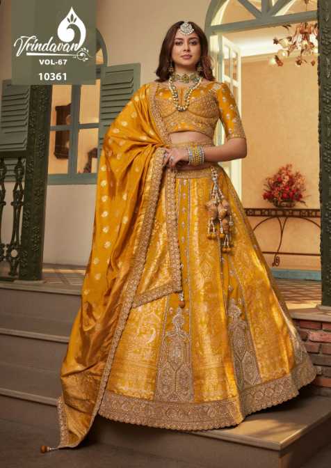 YNF Wholesale Zari Silk Silk Lehenga KESH530 ROYAL VRINDAVAN VOL-67 10359 | Surat Manufacturer