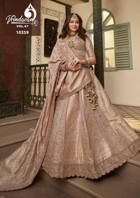 YNF Wholesale Zari Silk Silk Lehenga KESH530 ROYAL VRINDAVAN VOL-67 10359 | Surat Manufacturer