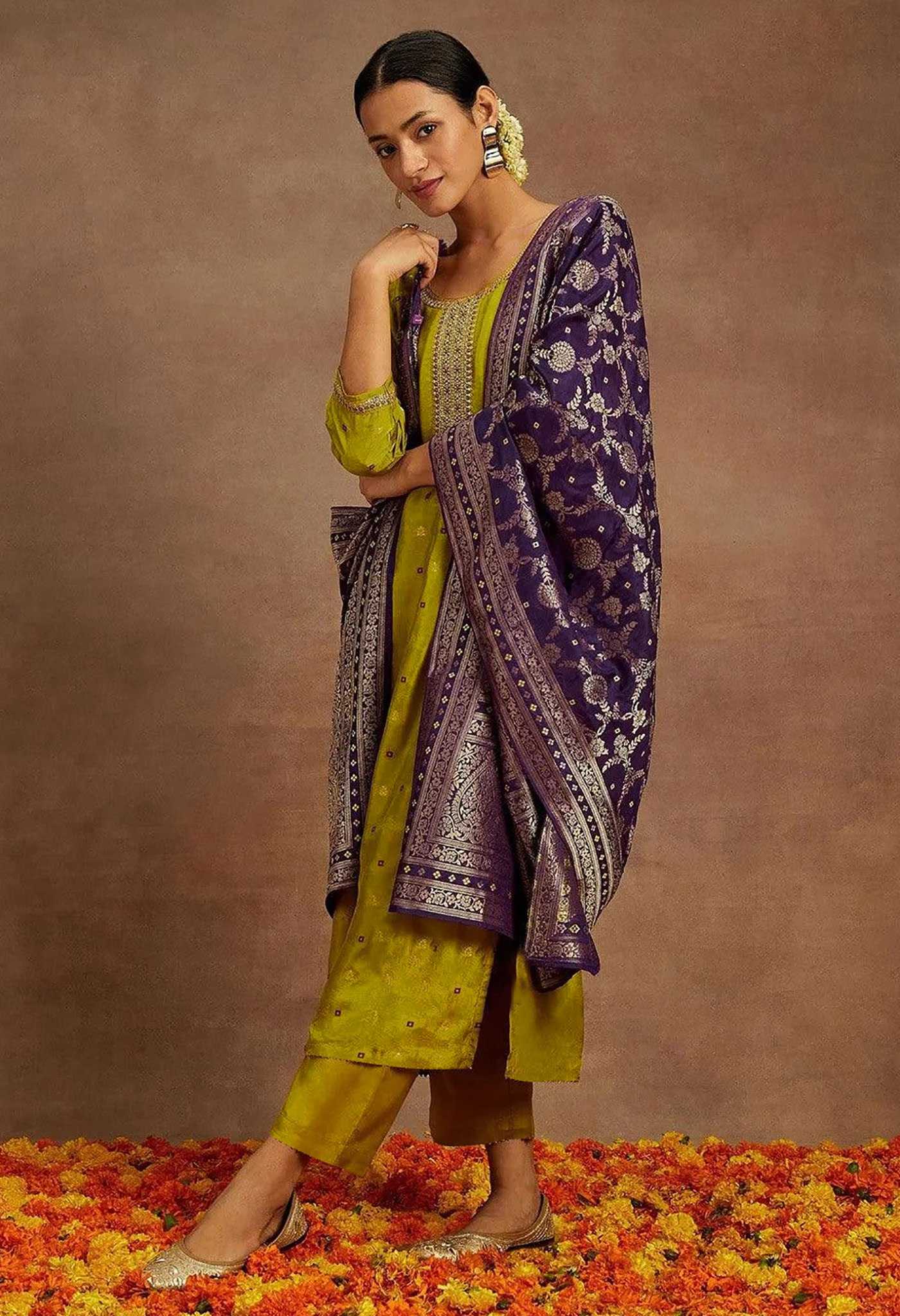 YNF Wholesale Art Silk Party wear suits KESH334 Swaroski | Surat Manufacturer