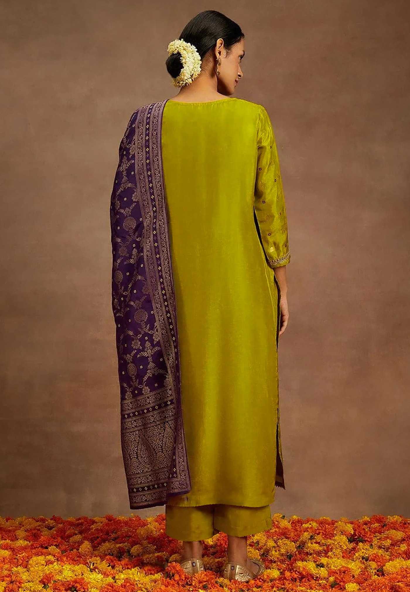 YNF Wholesale Art Silk Party wear suits KESH334 Swaroski | Surat Manufacturer