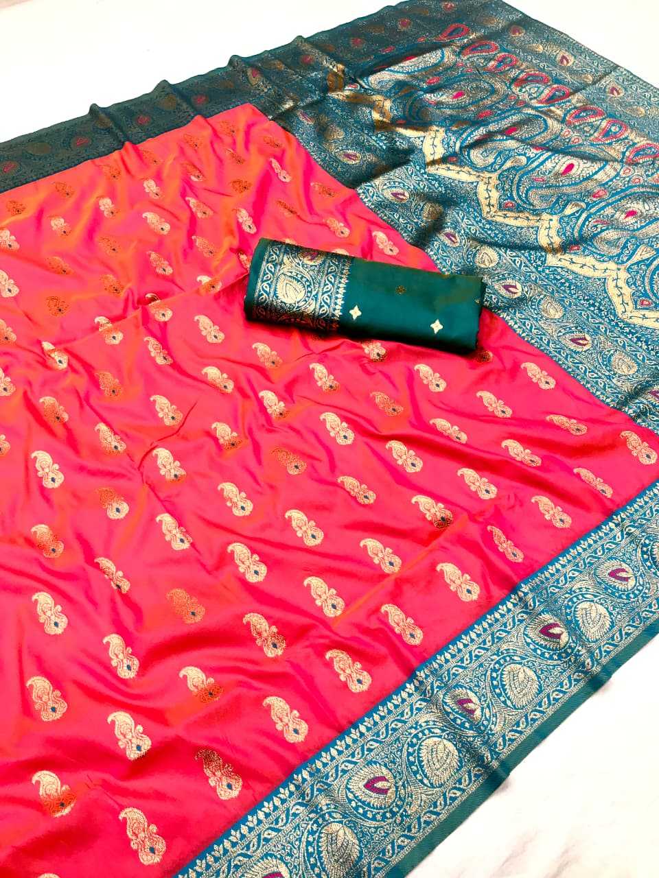 YNF Wholesale Banarasi Soft Silk Banarasi Silk Sarees KESH548 NEEL | Surat Manufacturer
