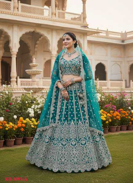 YNF Wholesale Butterfly Net Embroidered Lehenga KESH630 1093 | Surat Manufacturer