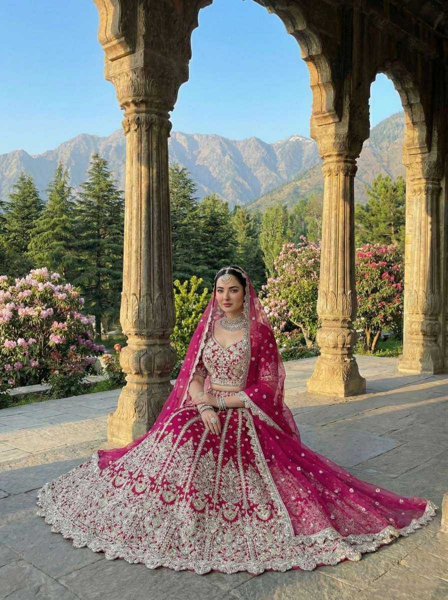 YNF Wholesale Butterfly Net Embroidered Lehenga KESH630 1093 | Surat Manufacturer