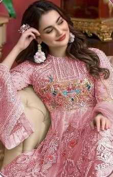 YNF Wholesale Butterfly Net Embroidery Suits KESH746 241 | Surat Manufacturer
