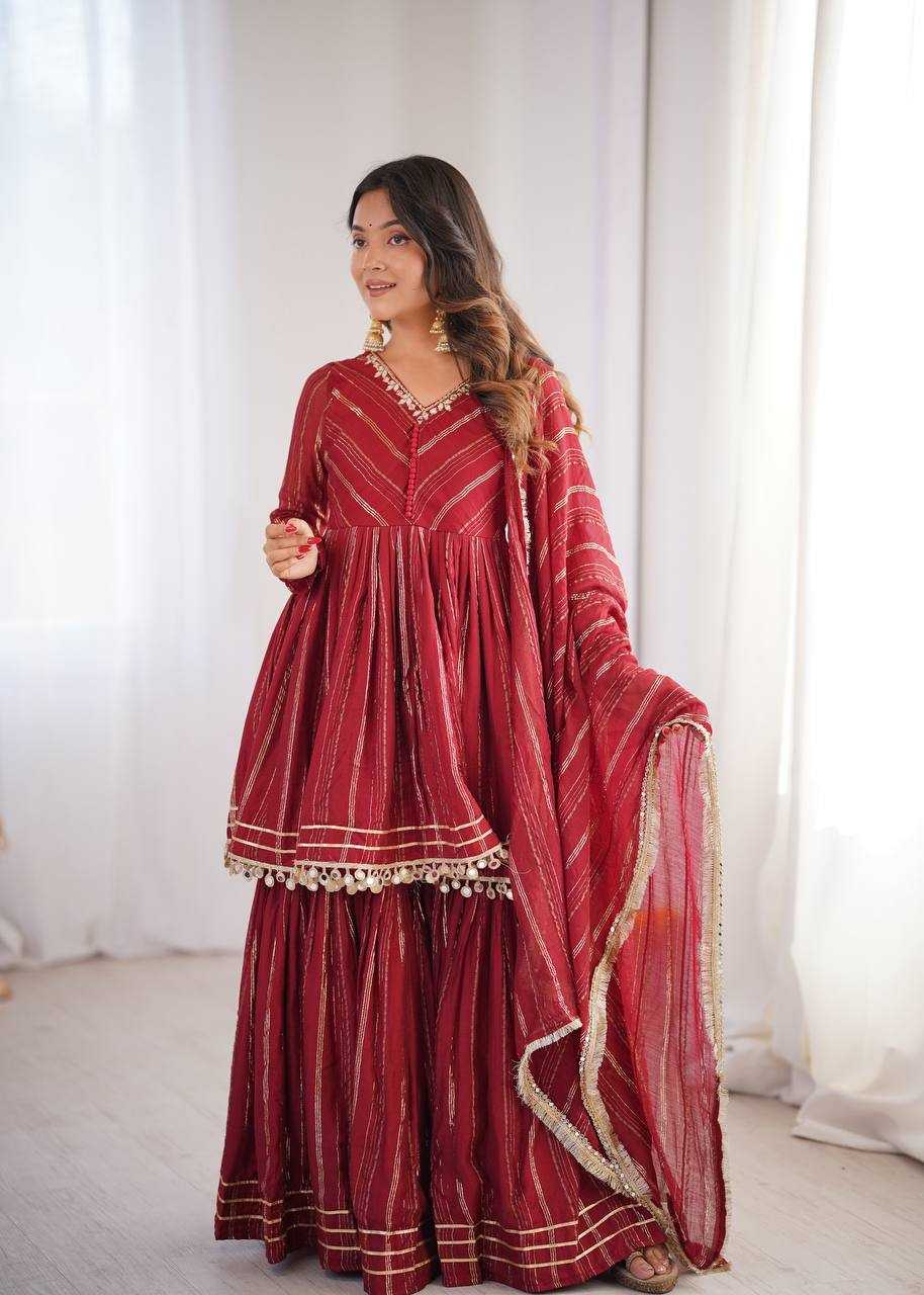YNF Wholesale Chanderi Silk Designer Suits KESH499 5300 | Surat Manufacturer