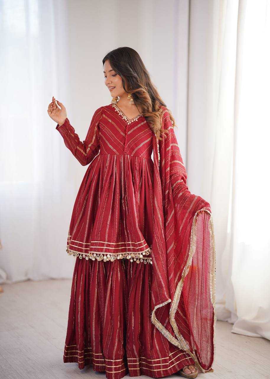 YNF Wholesale Chanderi Silk Designer Suits KESH499 5300 | Surat Manufacturer