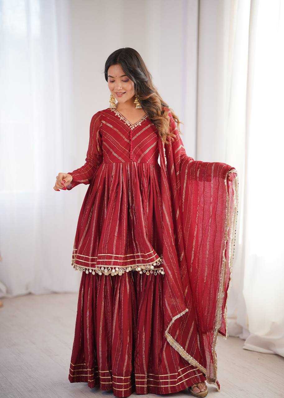 YNF Wholesale Chanderi Silk Designer Suits KESH499 5300 | Surat Manufacturer