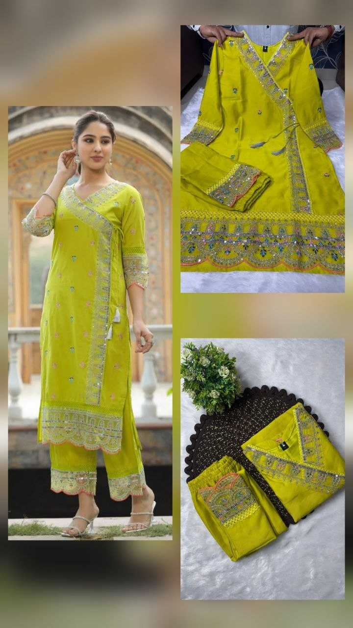 YNF Wholesale Chanderi Silk Embroidery Suits KESH654 SARA | Surat Manufacturer