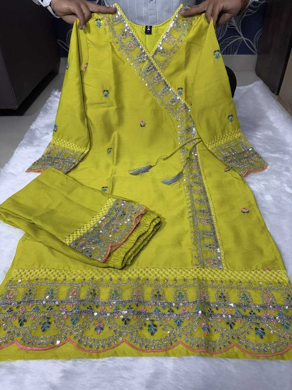 YNF Wholesale Chanderi Silk Embroidery Suits KESH654 SARA | Surat Manufacturer