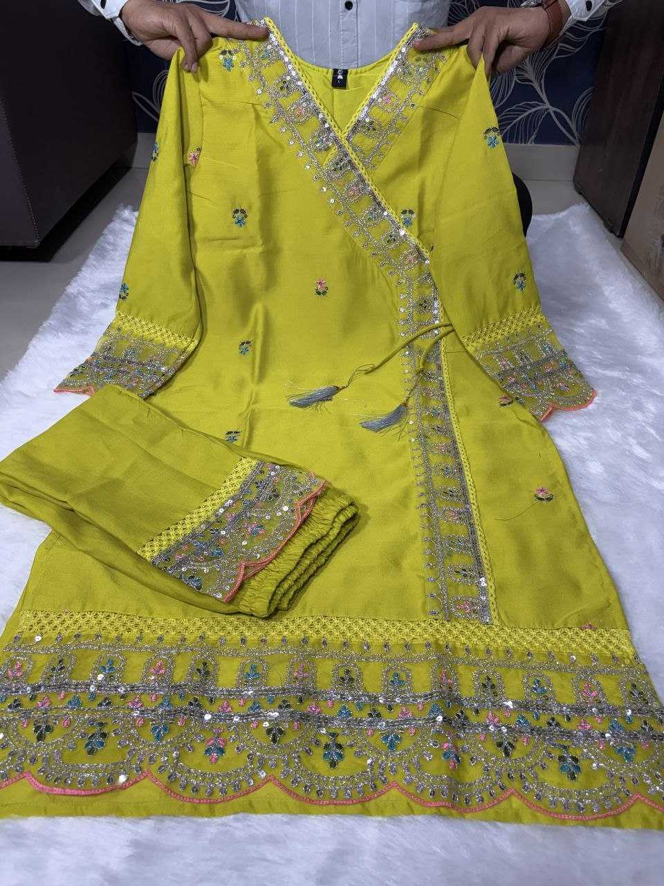 YNF Wholesale Chanderi Silk Embroidery Suits KESH654 SARA | Surat Manufacturer