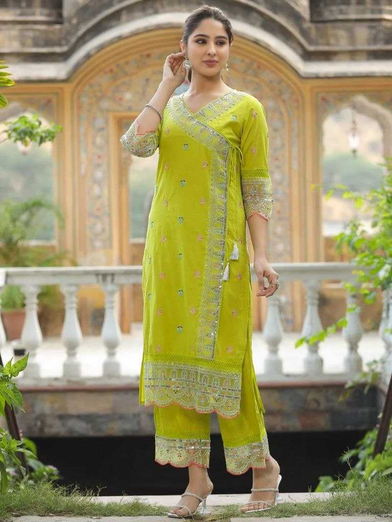 YNF Wholesale Chanderi Silk Embroidery Suits KESH654 SARA | Surat Manufacturer