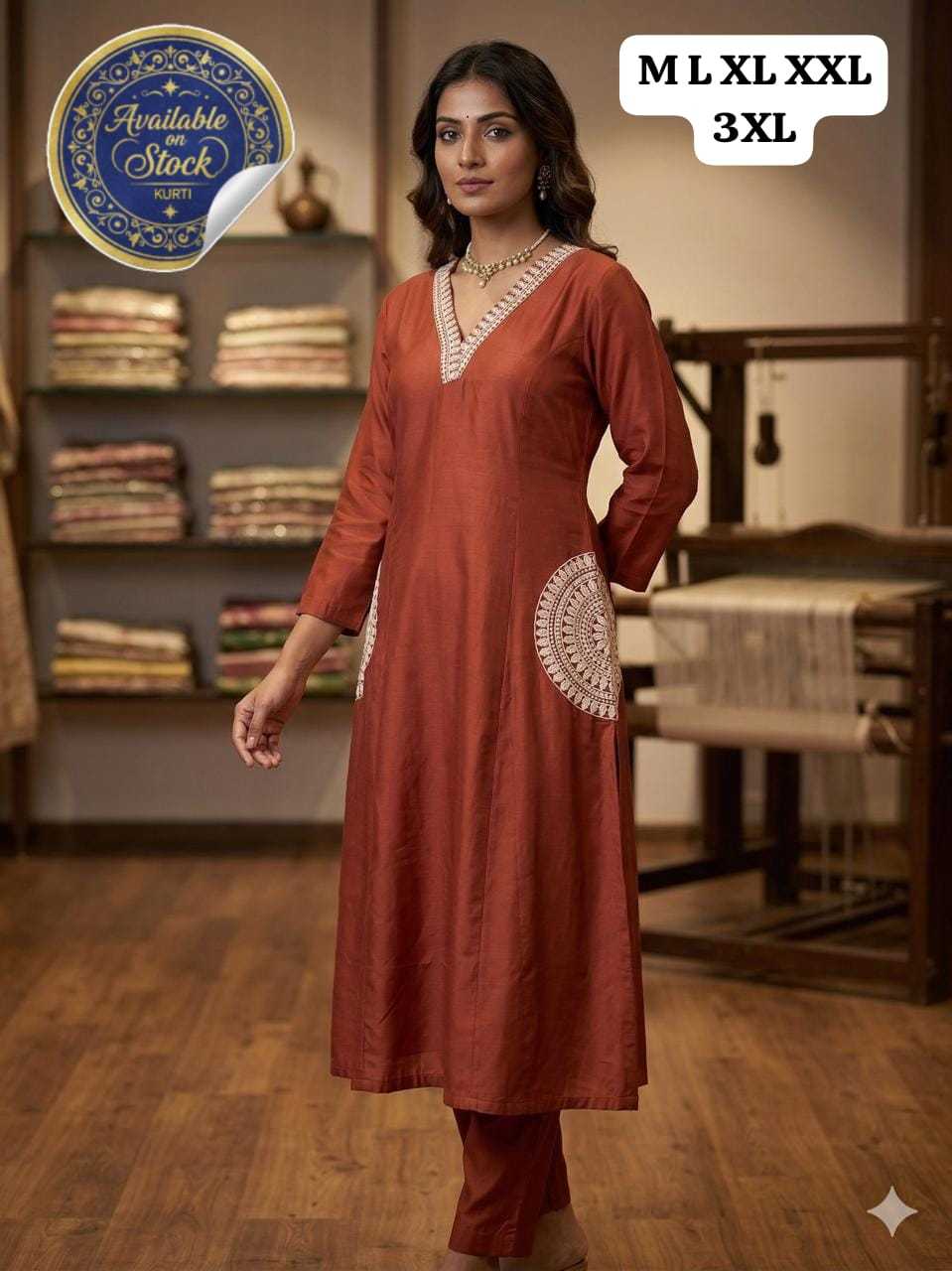 YNF Wholesale Chanderi Silk Co-ord Set KESH736 0254 | Surat Manufacturer