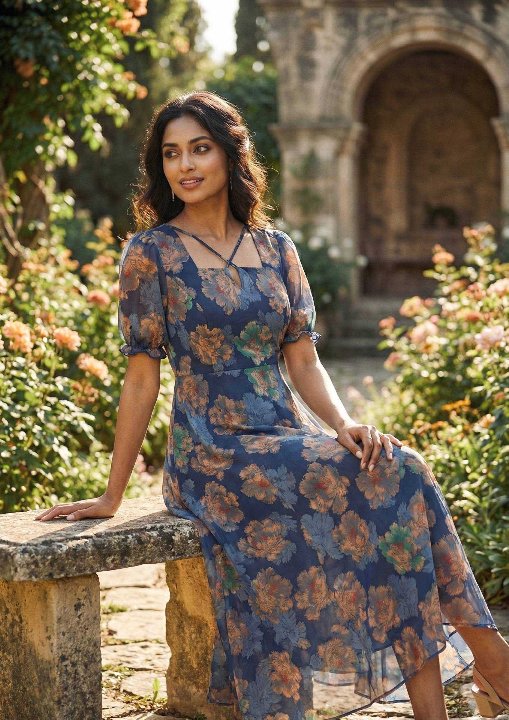 YNF Wholesale Chiffon Party Gowns KESH210 2561 | Surat Manufacturer