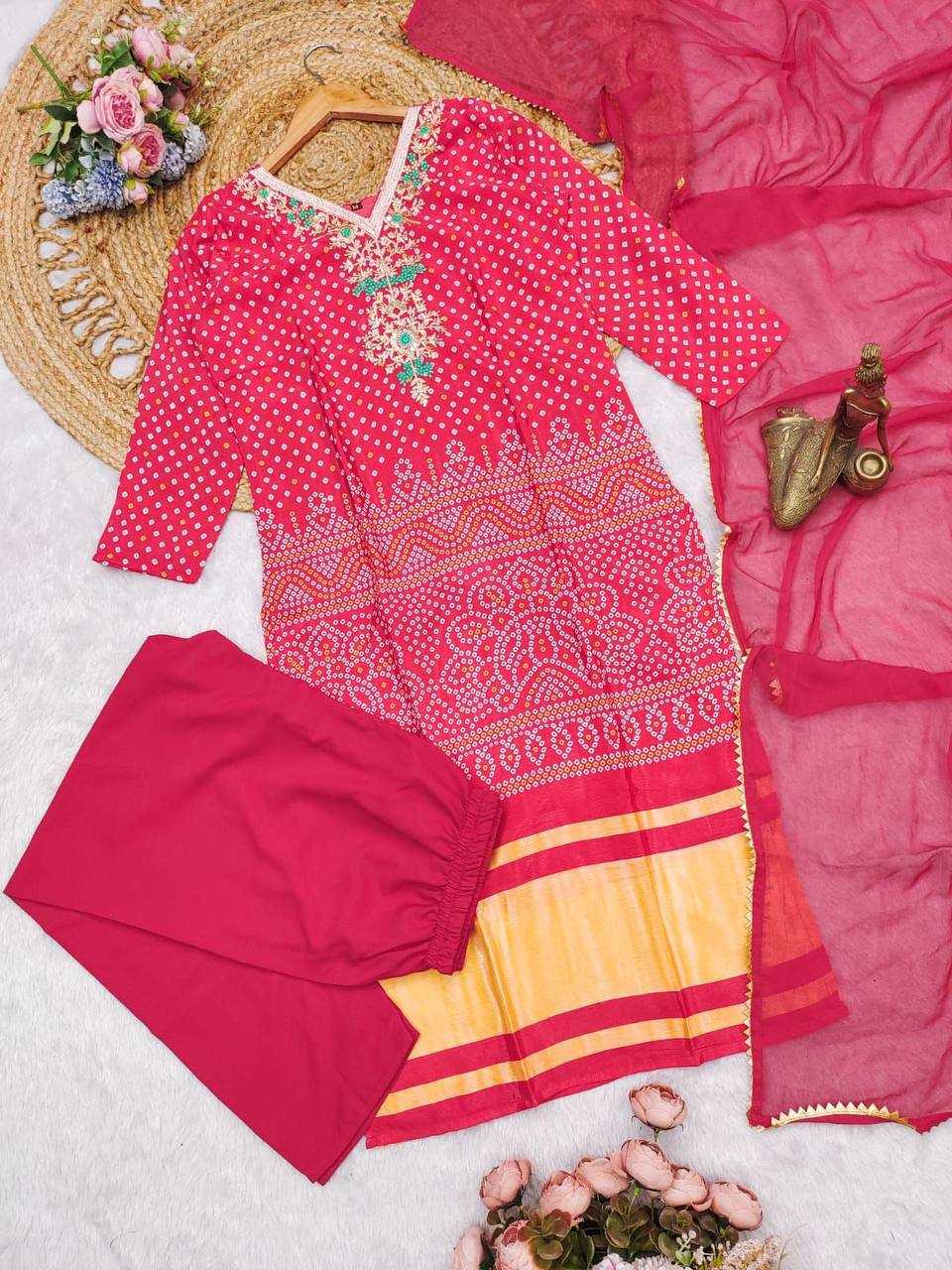 YNF Wholesale Chinon Printed Suits KESH501 chinon | Surat Manufacturer
