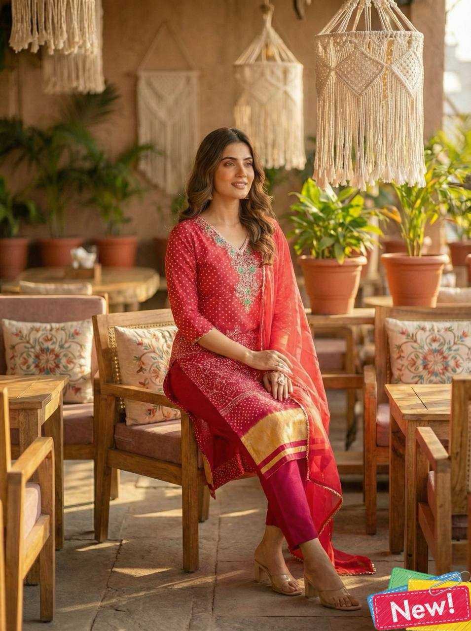 YNF Wholesale Chinon Printed Suits KESH501 chinon | Surat Manufacturer