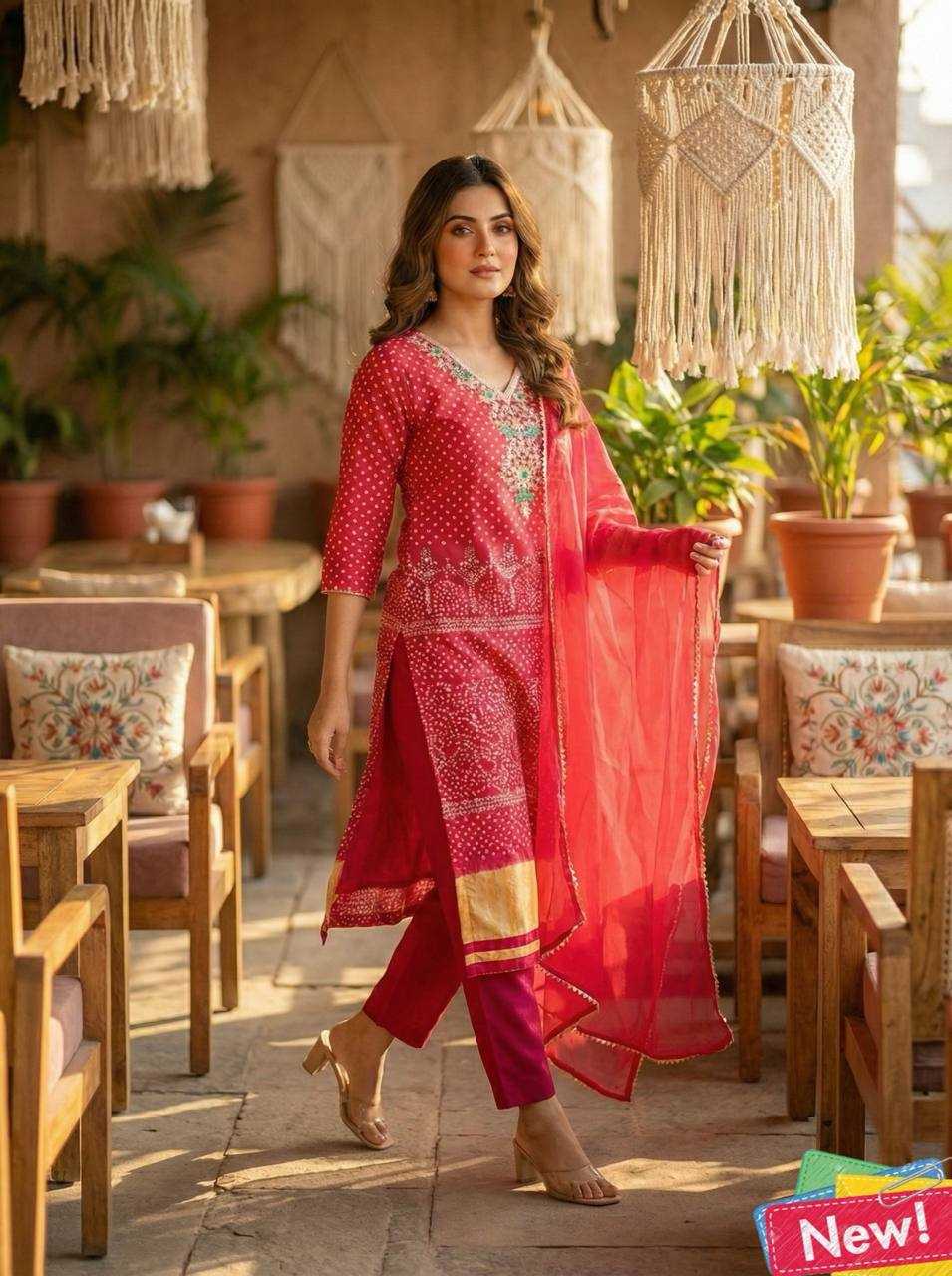 YNF Wholesale Chinon Printed Suits KESH501 chinon | Surat Manufacturer