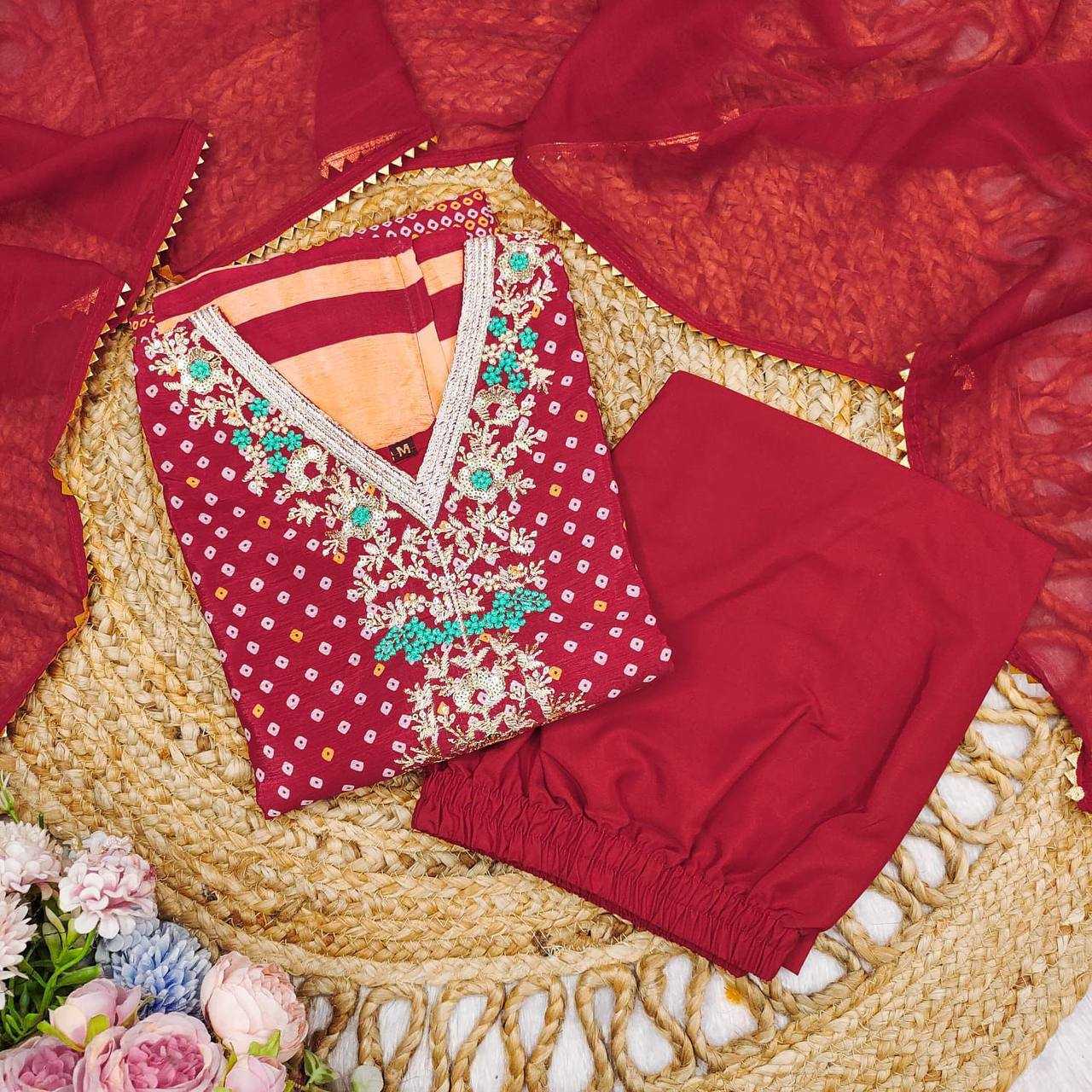 YNF Wholesale Chinon Printed Suits KESH501 chinon | Surat Manufacturer