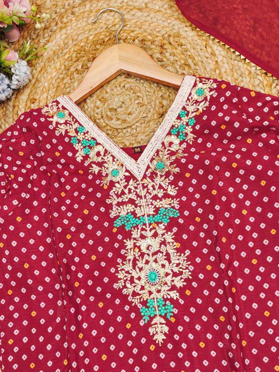 YNF Wholesale Chinon Printed Suits KESH501 chinon | Surat Manufacturer