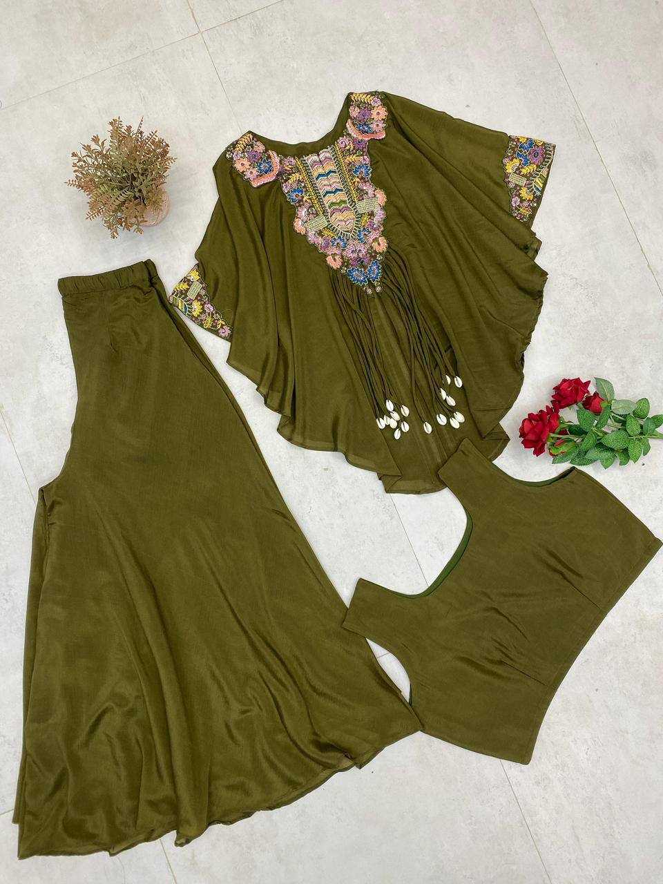 YNF Wholesale Chinon Indo Western Dresses KESH678 349 | Surat Manufacturer