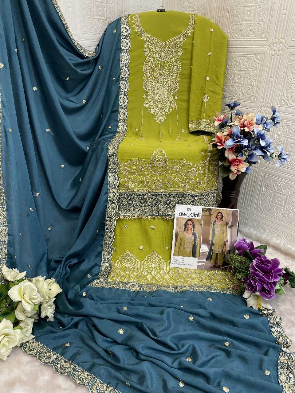 YNF Wholesale Chinon Pakistani Suits RIN236 1311 | Surat Manufacturer