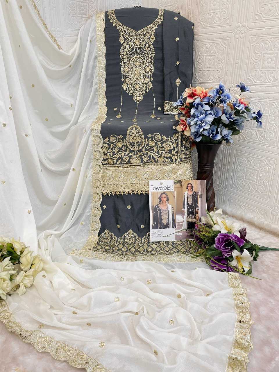 YNF Wholesale Chinon Pakistani Suits RIN236 1311 | Surat Manufacturer