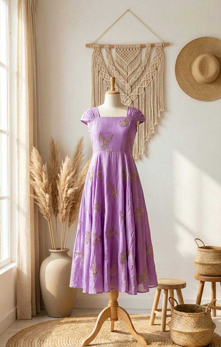 YNF Wholesale Chinon Silk Designer dresses KESH210 2592 | Surat Manufacturer