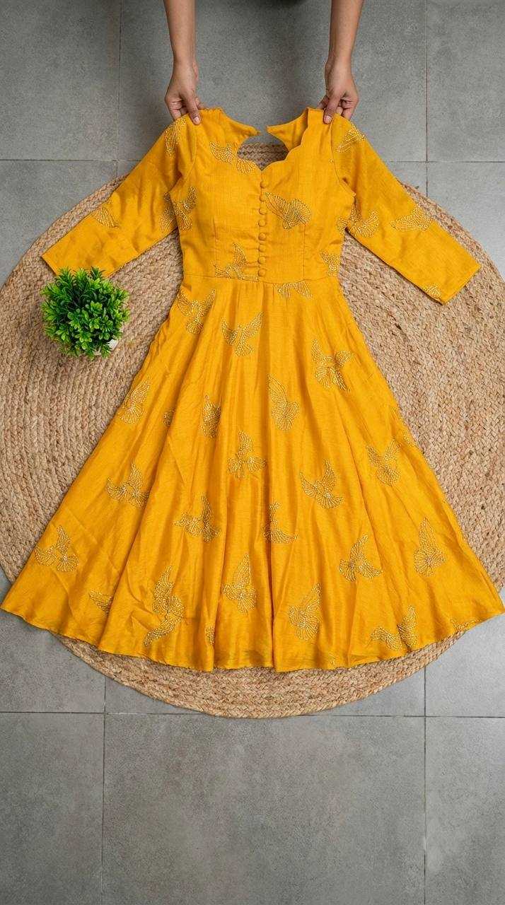 YNF Wholesale Chinon Silk Designer dresses KESH210 2613 | Surat Manufacturer