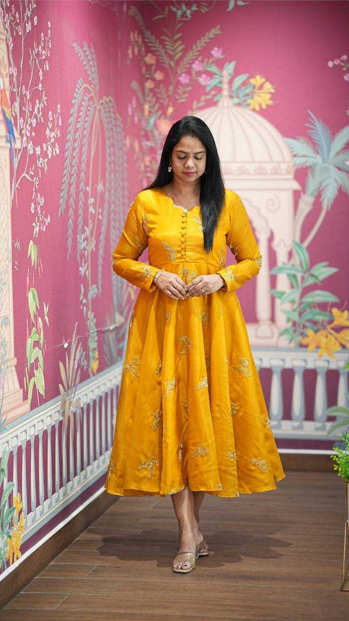 YNF Wholesale Chinon Silk Designer dresses KESH210 2613 | Surat Manufacturer