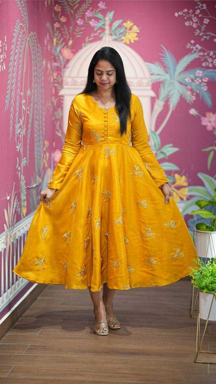 YNF Wholesale Chinon Silk Designer dresses KESH210 2613 | Surat Manufacturer