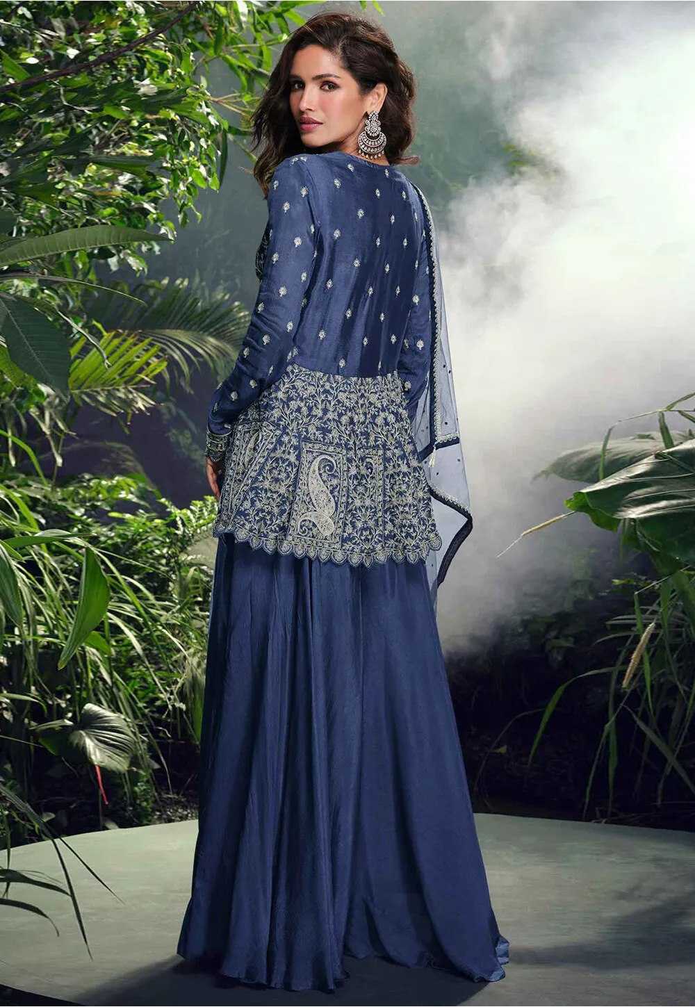 YNF Wholesale Chinon Silk Embroidery Suits KESH746 5700 | Surat Manufacturer