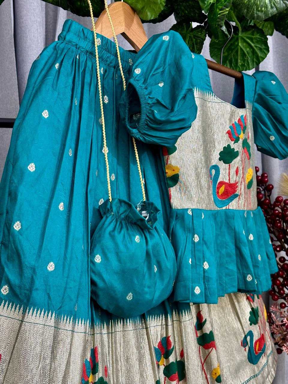 YNF Wholesale Cotton Girls Cotton Frocks KESH107 POUR | Surat Manufacturer