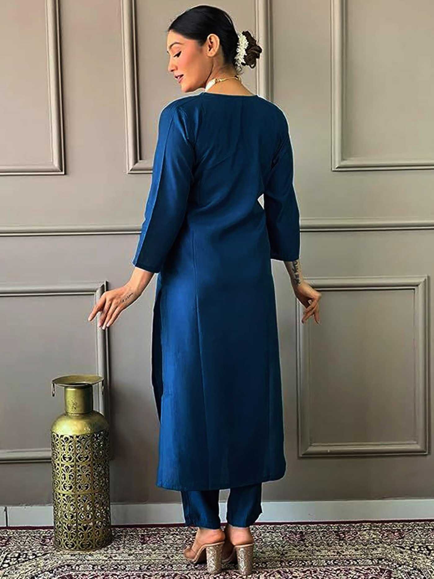 YNF Wholesale Cotton Embroidery Suits KESH334 Manbhavan | Surat Manufacturer