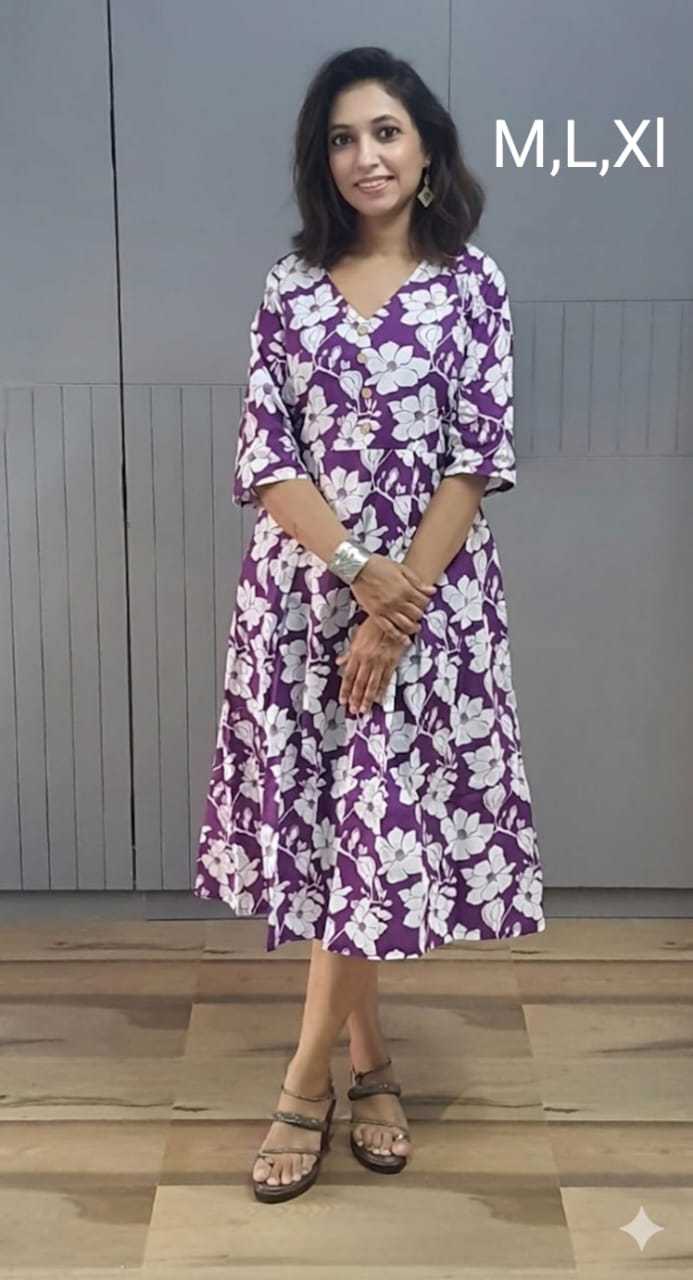 YNF Wholesale Cotton Casual Dresses KESH585 194 | Surat Manufacturer