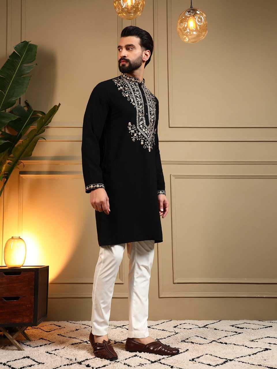 YNF Wholesale Cotton Mens Kurta Pyjama KESH629 124 | Surat Manufacturer