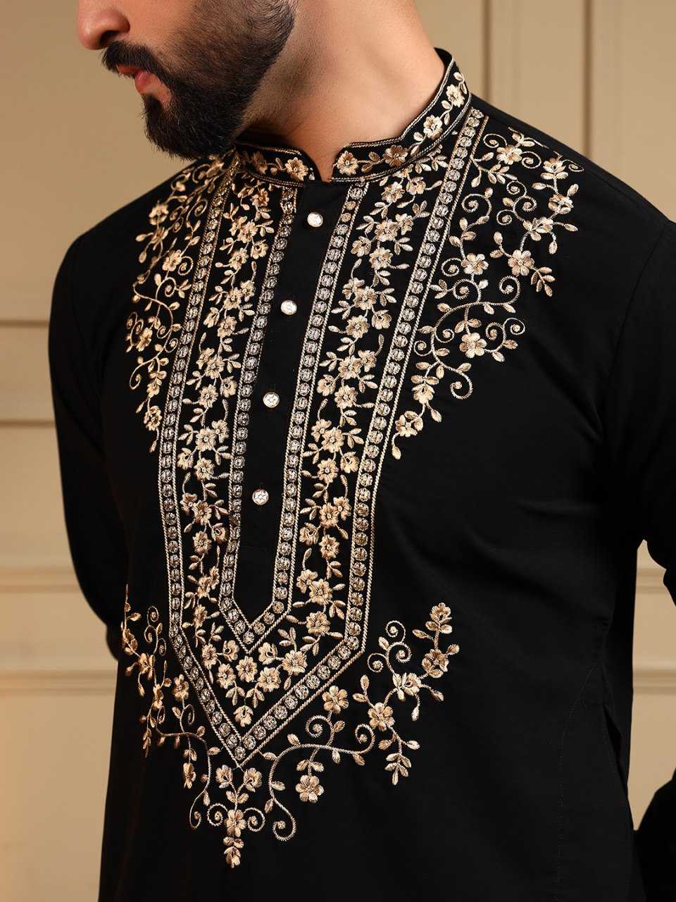 YNF Wholesale Cotton Mens Kurta Pyjama KESH629 124 | Surat Manufacturer