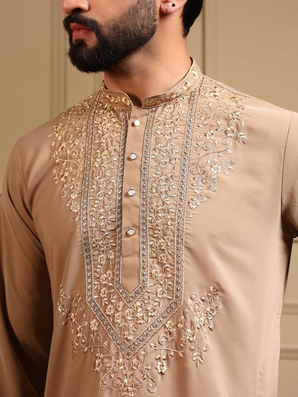 YNF Wholesale Cotton Mens Kurta Pyjama KESH629 124 | Surat Manufacturer