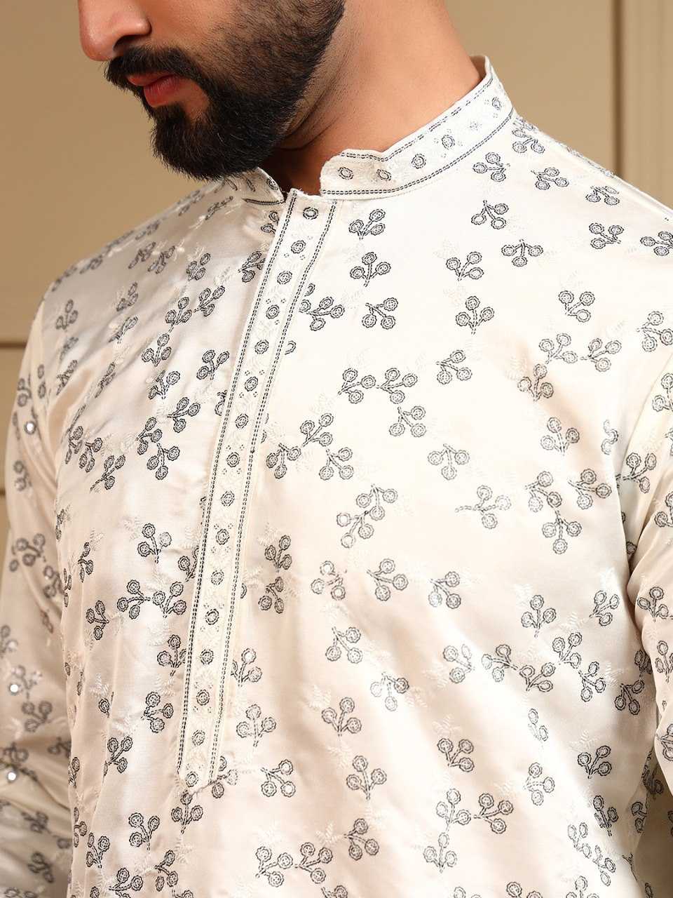 YNF Wholesale Cotton Mens Kurta Pyjama KESH629 126 | Surat Manufacturer