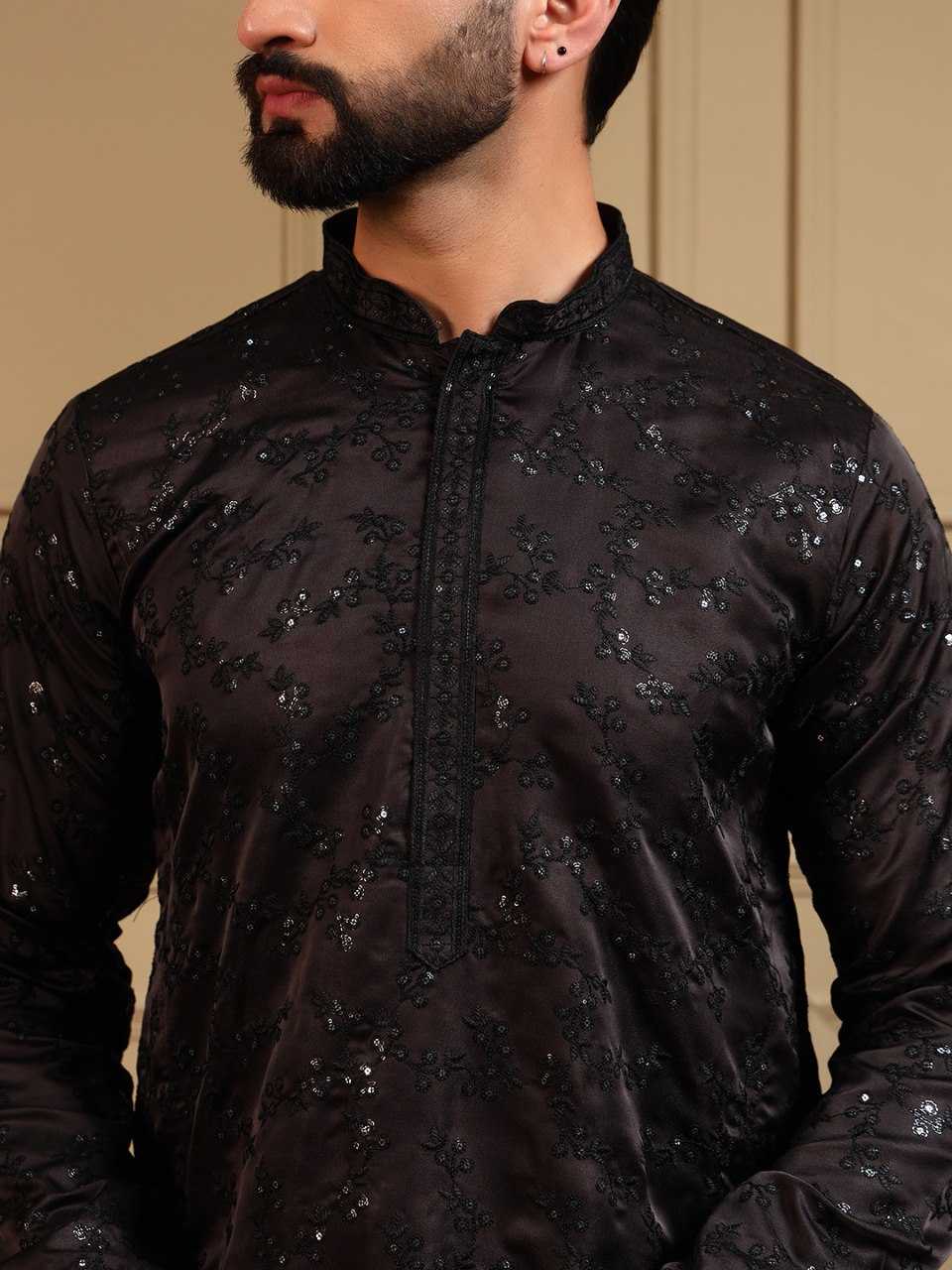YNF Wholesale Cotton Mens Kurta Pyjama KESH629 126 | Surat Manufacturer