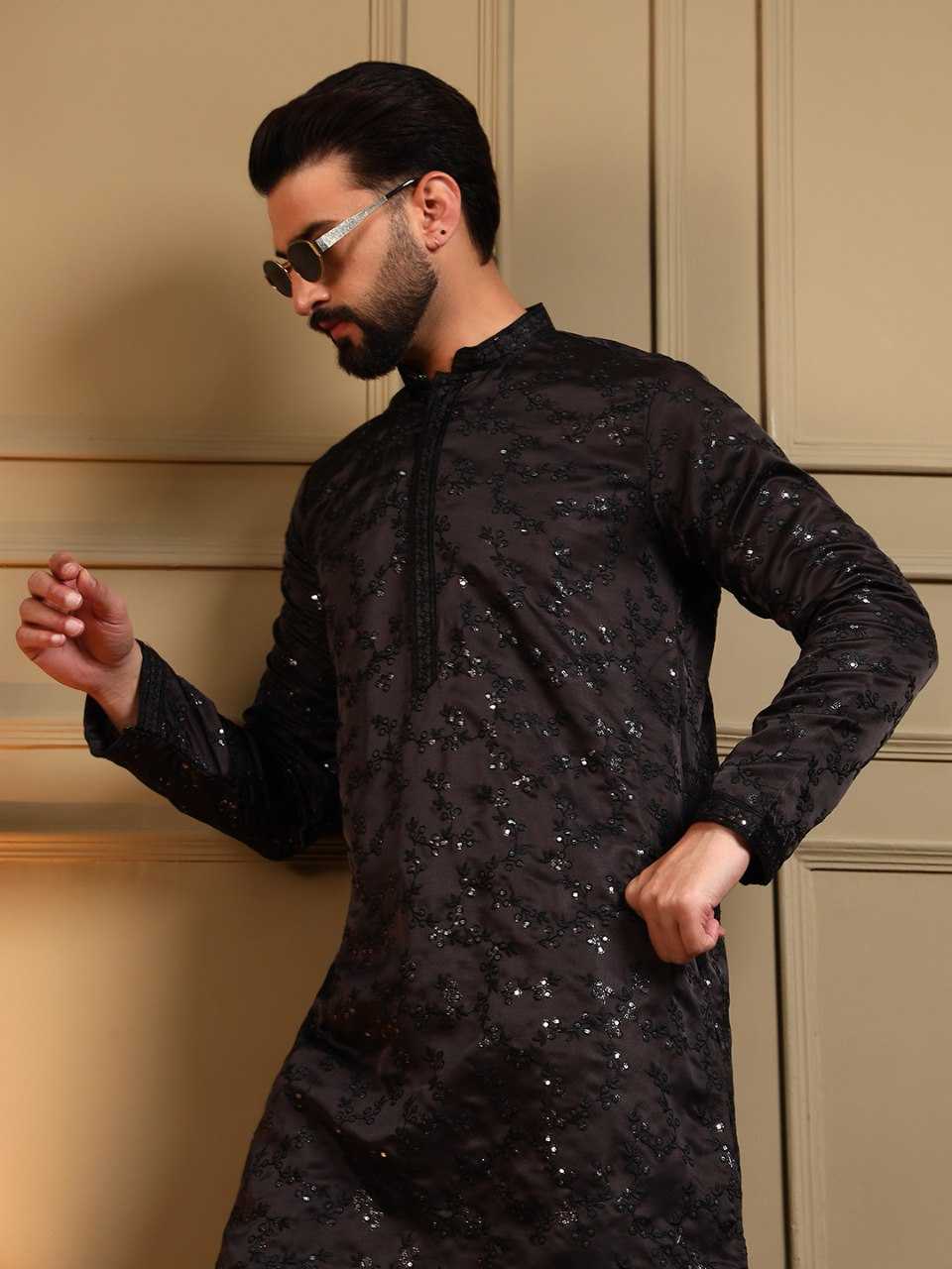 YNF Wholesale Cotton Mens Kurta Pyjama KESH629 126 | Surat Manufacturer