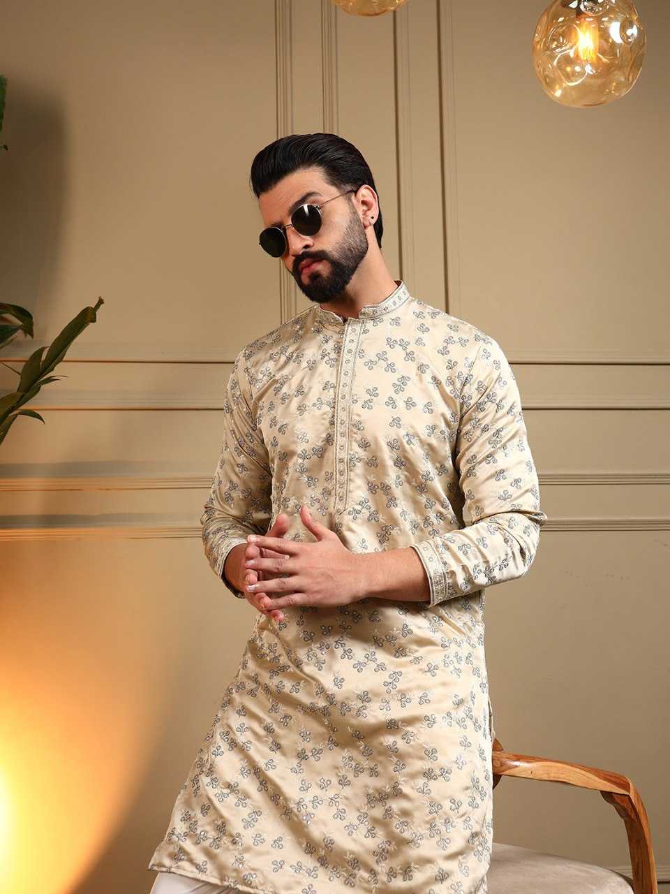 YNF Wholesale Cotton Mens Kurta Pyjama KESH629 126 | Surat Manufacturer