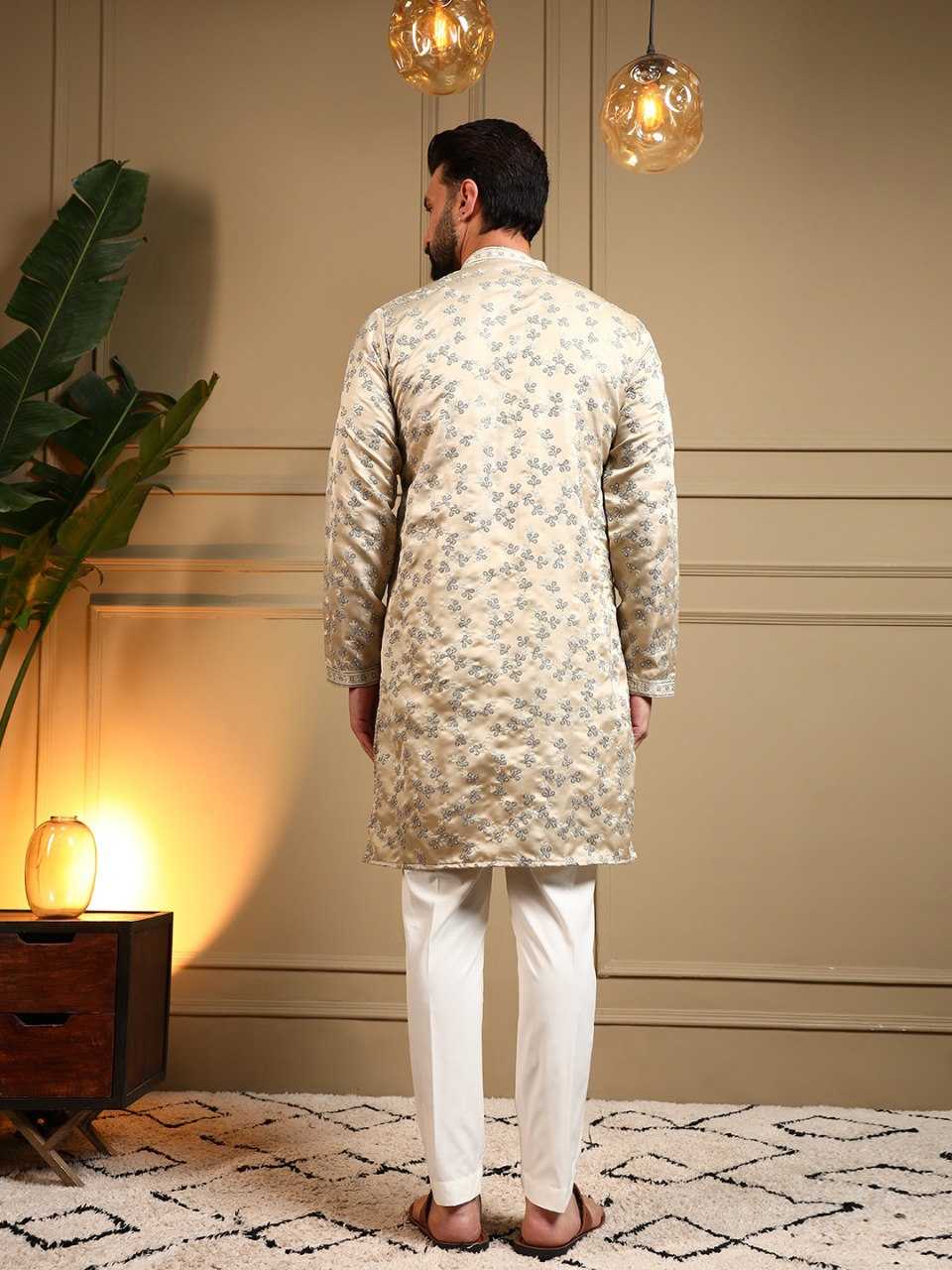 YNF Wholesale Cotton Mens Kurta Pyjama KESH629 126 | Surat Manufacturer