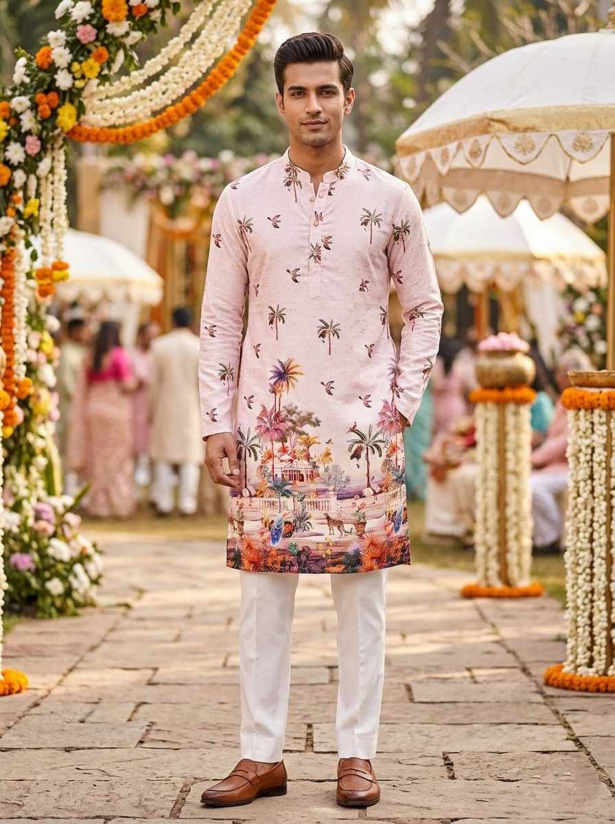 YNF Wholesale Cotton Mens Kurta Pyjama KESH659 KILLER3 | Surat Manufacturer